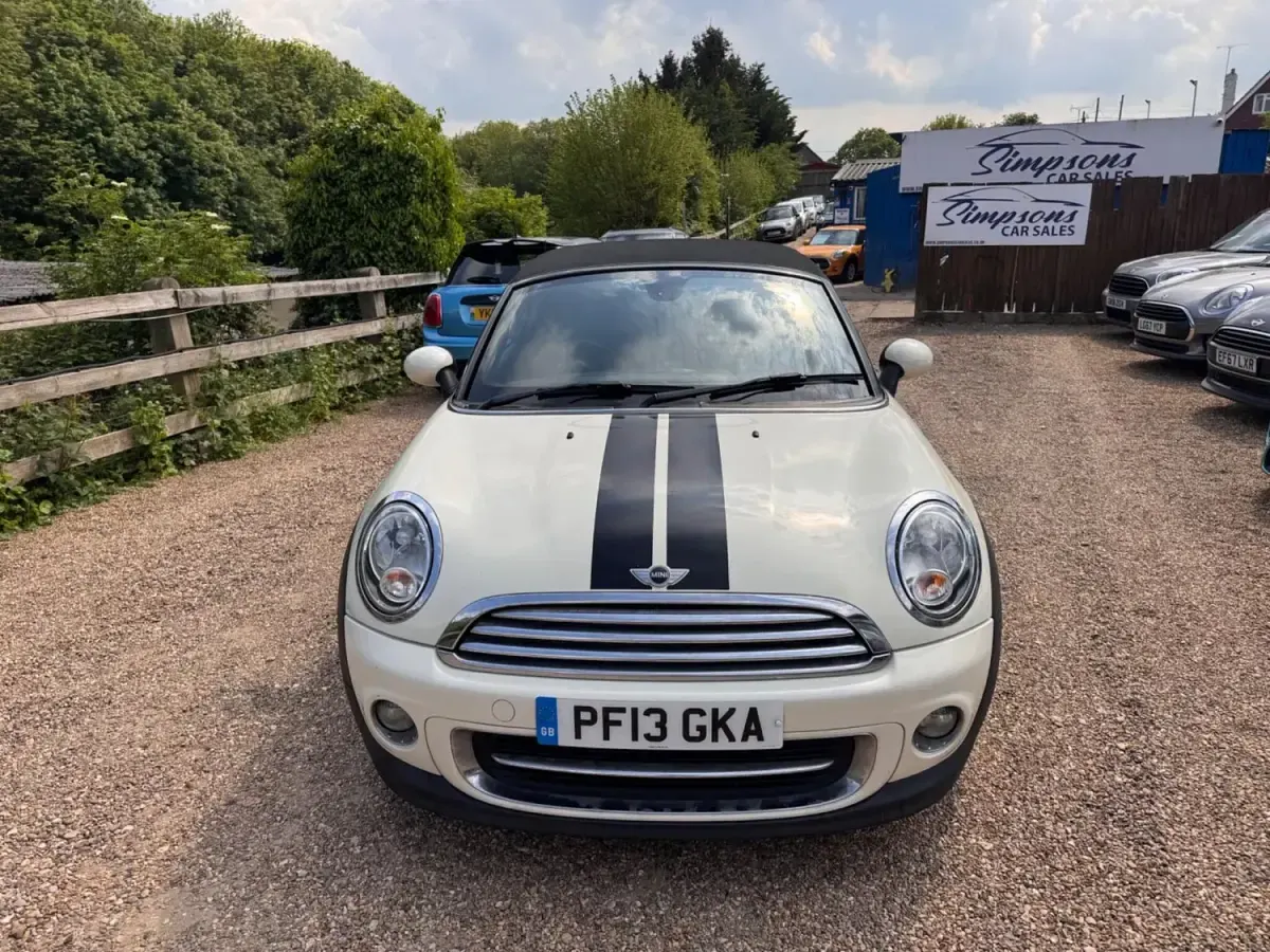 Używany Mini Cooper Cabriolet 122 KM (89 kW) 2013 Biały Kabriolet