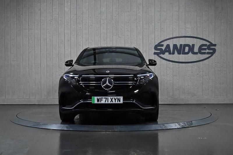 Used Mercedes EQC400 AMG Line Premium Plus 300 kW (408 HP) 2021 Black SUV