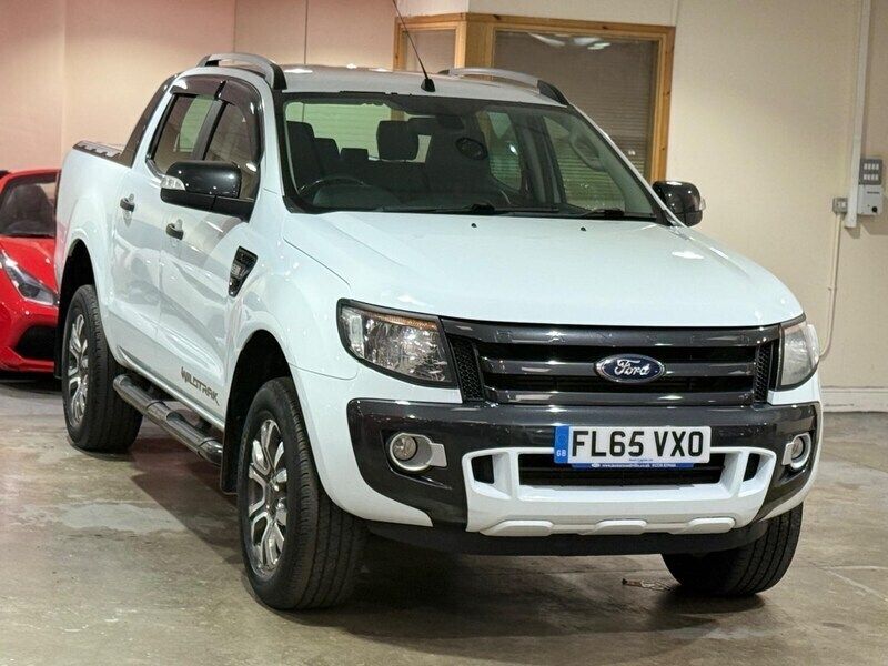 White Used 2015 Ford Ranger Wildtrack Pickup | £10,989 (Fair price) - Image 1/4
