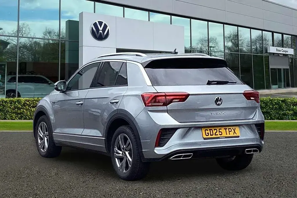 Used VW T-Roc R-line 150 HP (110 kW) 2025 Silver SUV