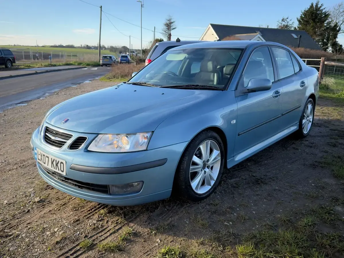 Used Saab 9-3 Anniversary 2007 Blue Sedan