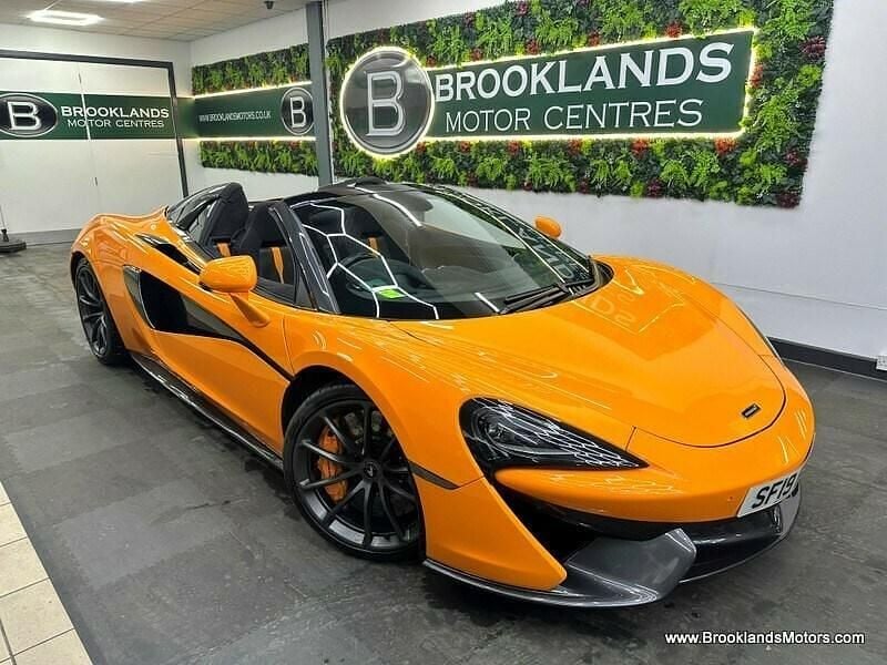 Used McLaren 570S 2019 Orange Cabriolet