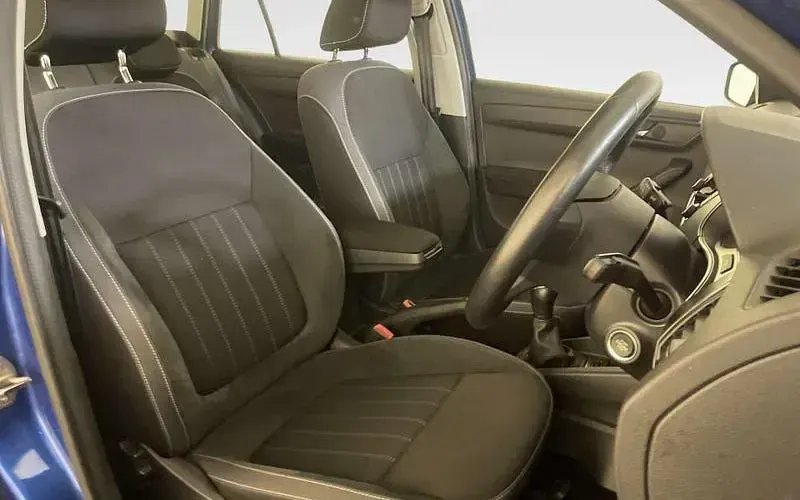 Used Skoda Fabia SE L 95 HP (69 kW) 2019 Blue Hatchback