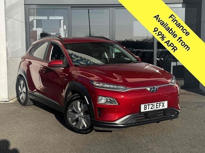 Red Used 2021 Hyundai Kona Premium SUV | £11,995 - Image 1/3