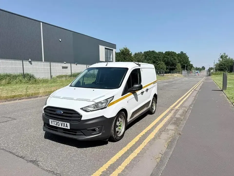 Used Ford Transit 100 HP (73 kW) 2020 White Van