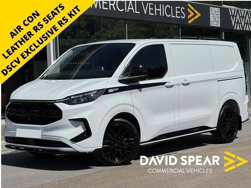 Frozen white (solid colour) Used 2024 Ford Transit Custom Limited Van | £28,990 - Image 1/3