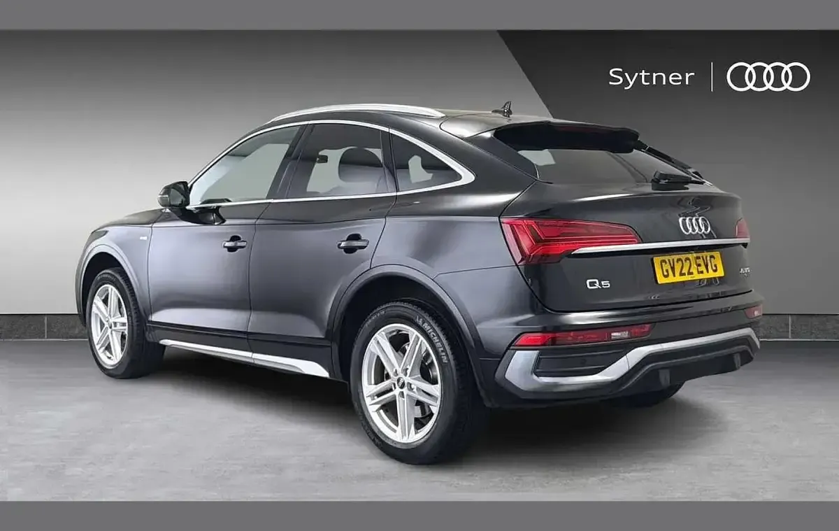 Used Audi Q5 Sportback S-Line 261 HP (191 kW) 2022 Black SUV