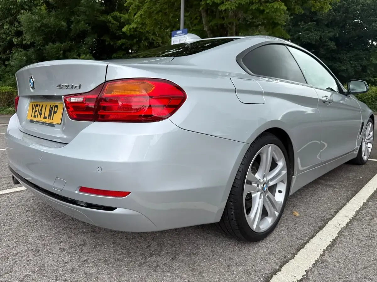 Used BMW 420 Sport Line 2014 Silver Coupe