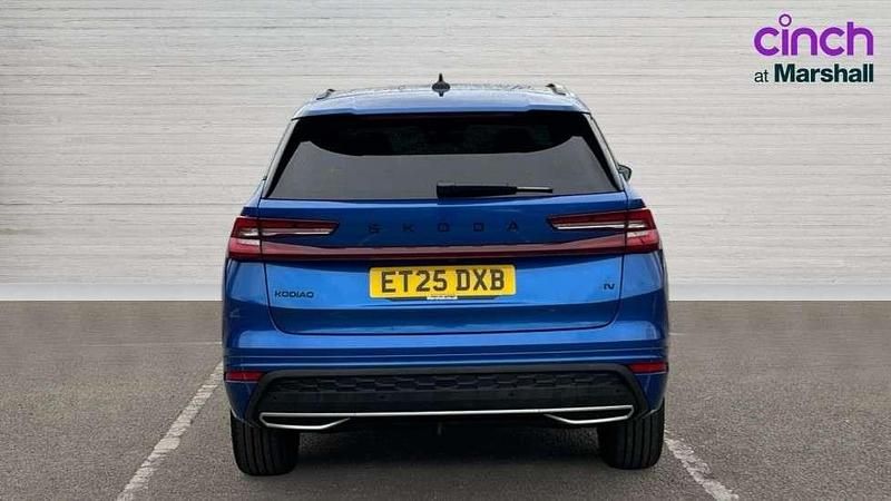 Used Skoda Kodiaq SportLine 204 HP (150 kW) 2025 Blue SUV
