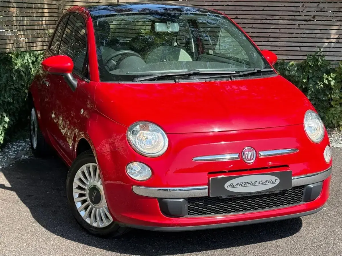 Used Fiat 500 Lounge 69 HP (50 kW) 2013 Red Hatchback