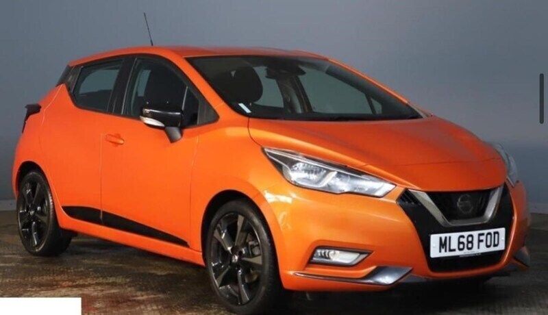 Orange Used 2018 Nissan Micra Acenta Hatchback | £8,200 (Fair price) - Image 1/3
