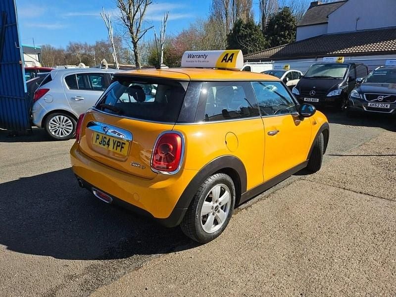 Used Mini One D Hatch 95 HP (69 kW) 2014 Orange Hatchback