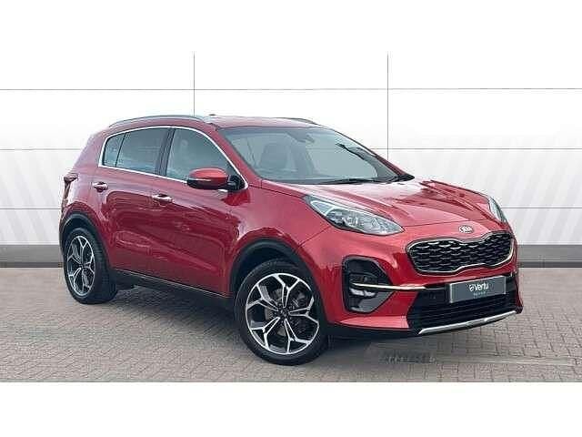 Red Used 2020 Kia Sportage GT-Line SUV | £15,605 (Fair price) - Image 1/4