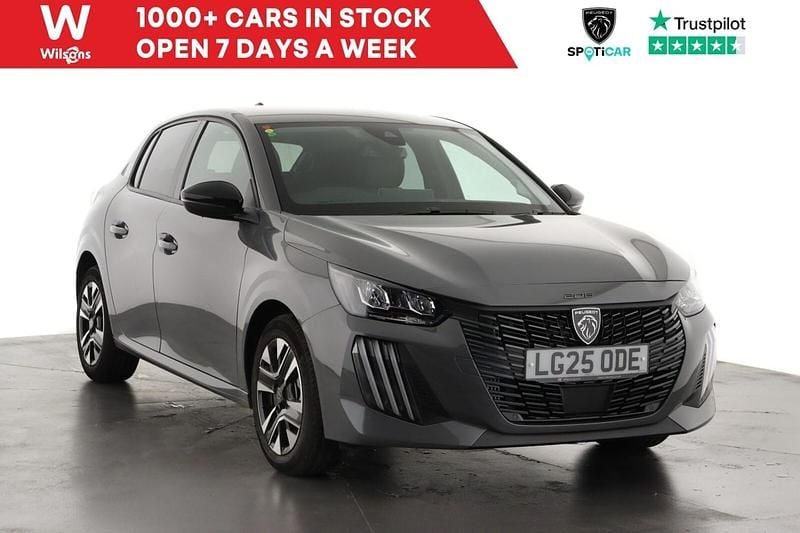 Grey New 2025 Peugeot 208 Allure Hatchback | £18,299 (Expensive) - Image 1/3