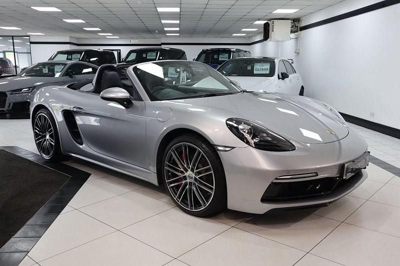 Used Porsche 718 Boxster 350 HP (257 kW) 2019 Silver Cabriolet