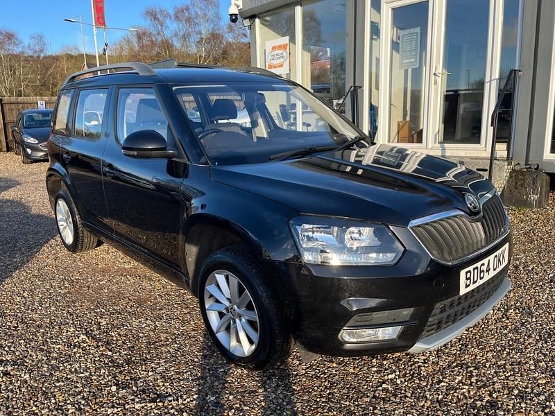 Used Skoda Yeti GreenLine 105 HP (77 kW) 2014 Black SUV