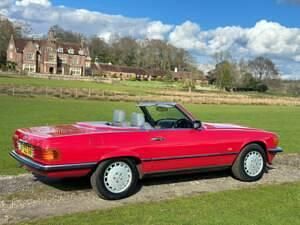 Used Mercedes SL300 180 HP (132 kW) 1988 Red Cabriolet