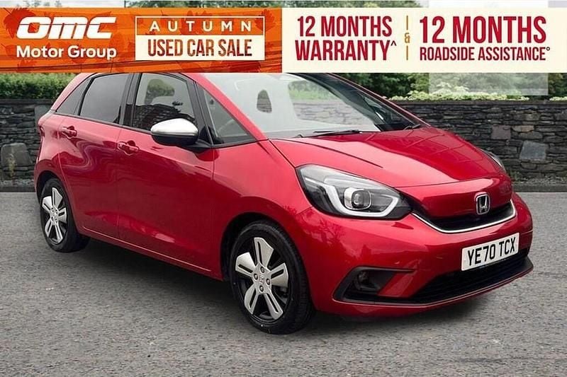 Red Used 2020 Honda Jazz Hybrid Hatchback | £16,399 (Fair price) - Image 1/1