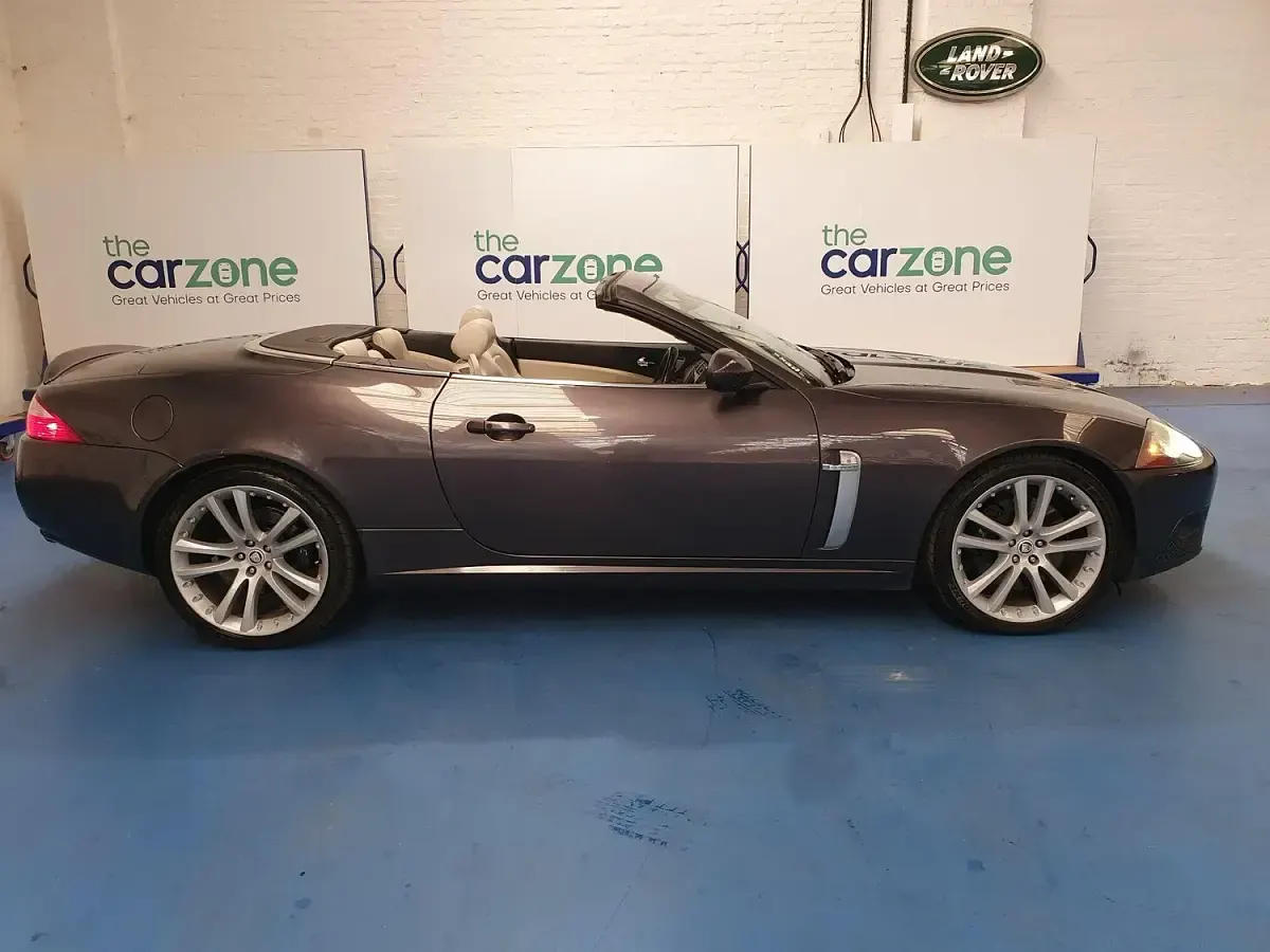 Used Jaguar XKR Supercharged 420 HP (308 kW) 2007 Grey Cabriolet
