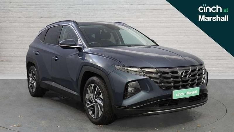 Blue Used 2023 Hyundai Tucson Premium SUV | £19,766 (Fair price) - Image 1/4