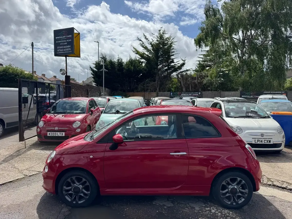 Used Fiat 500 S 69 HP (50 kW) 2014 Red Hatchback