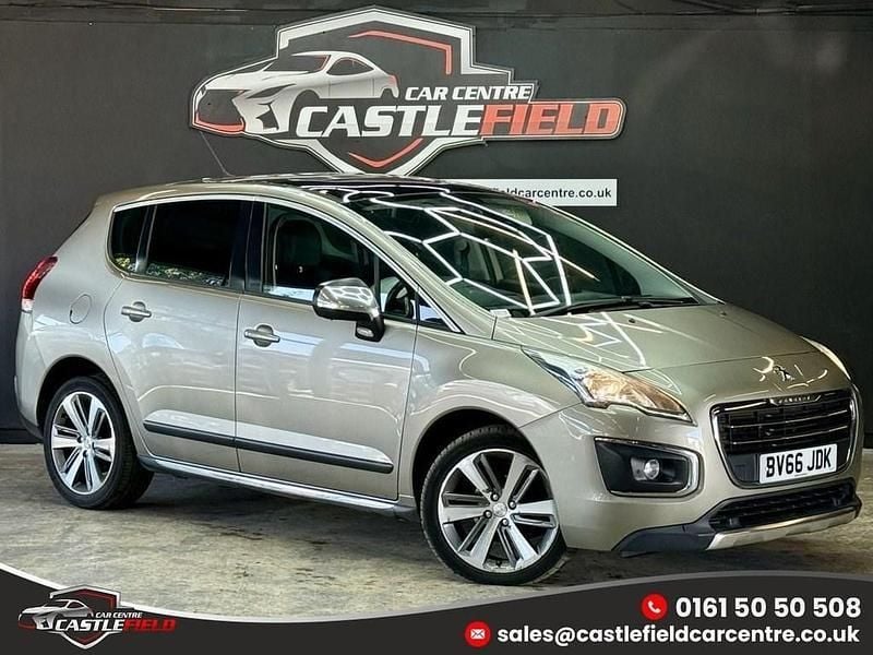 Grey Used 2016 Peugeot 3008 Allure Hatchback | £6,995 (Good price) - Image 1/4