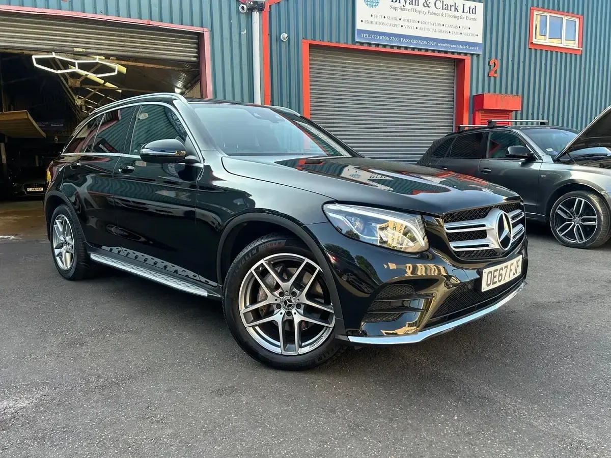 Used Mercedes GLC220 AMG line 2017 Black SUV