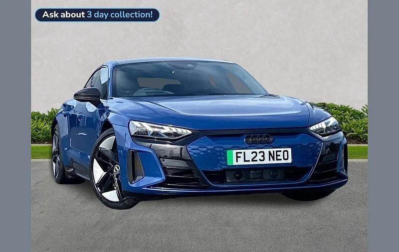 Blue Used 2023 Audi RS e-tron GT Comfort Sedan | £63,500 (Expensive) - Image 1/4