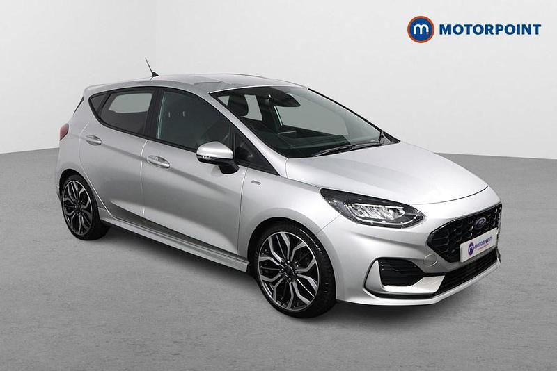 Used Ford Fiesta ST-Line X 125 HP (91 kW) 2023 Silver Hatchback