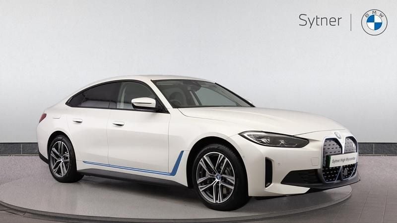 White Used 2025 BMW i4 Sport Line Sedan | £32,500 (Super price) - Image 1/4