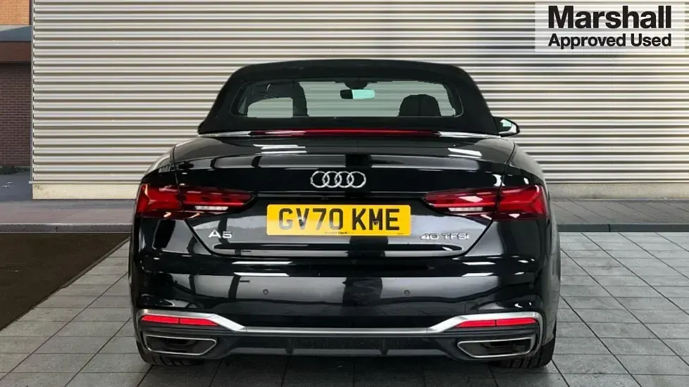Used Audi A5 S-Line 204 HP (150 kW) 2020 Black Coupe
