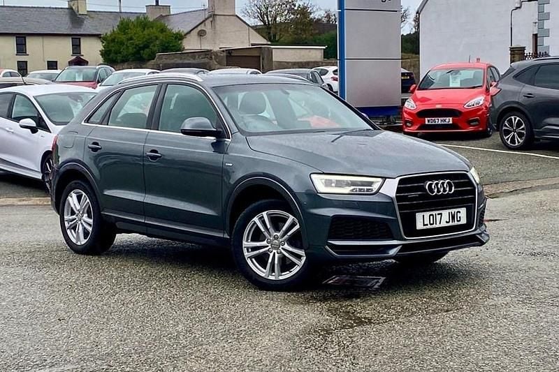 Grey Used 2017 Audi Q3 S-Line SUV | £14,999 (Fair price) - Image 1/1