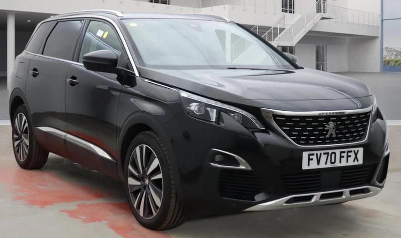 Used Peugeot 5008 Premium 131 HP (96 kW) 2020 Black SUV