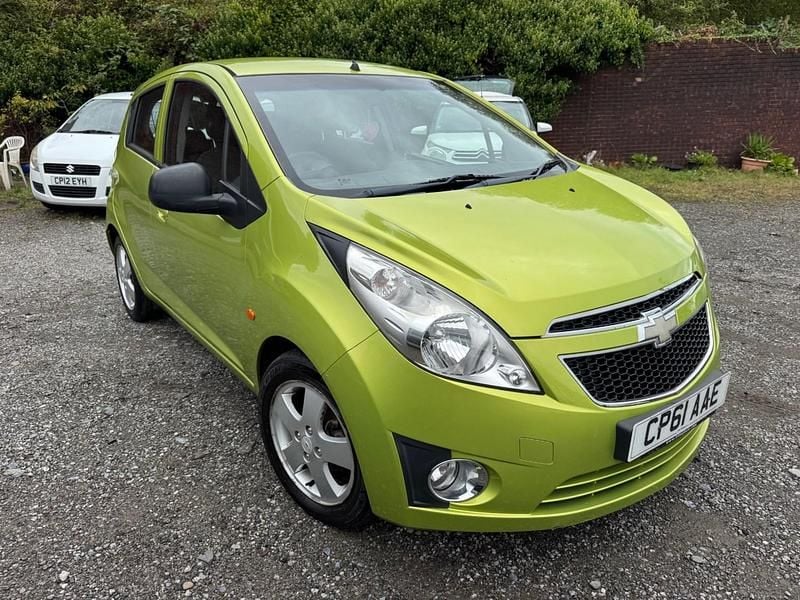 Green Used 2011 Chevrolet Spark LS Hatchback | £1,695 (Fair price) - Image 1/4