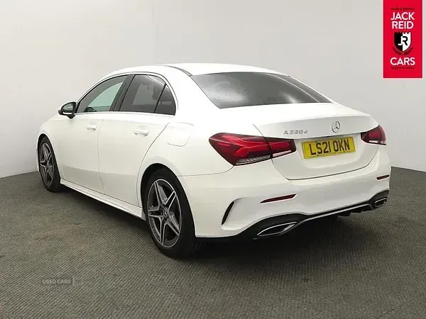 Used Mercedes A220 AMG line 2021 White Sedan