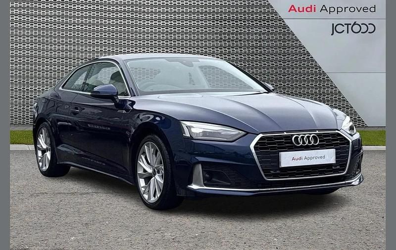 Used Audi A5 Sport 245 HP (180 kW) 2023 Blue Coupe