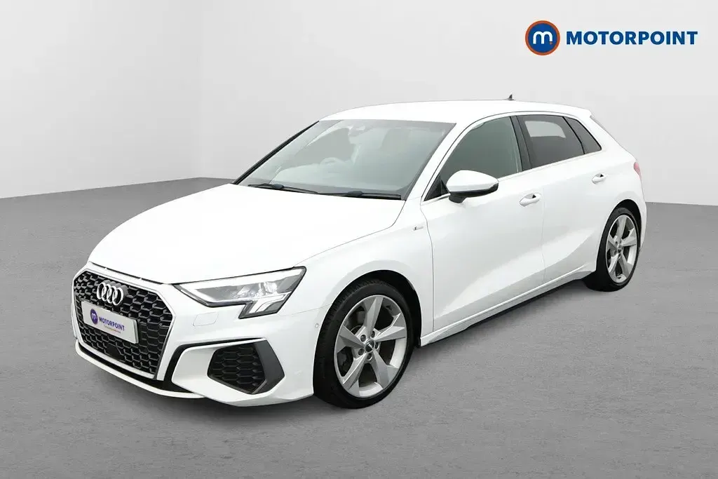 Used Audi A3 S-Line 2020 White Sedan