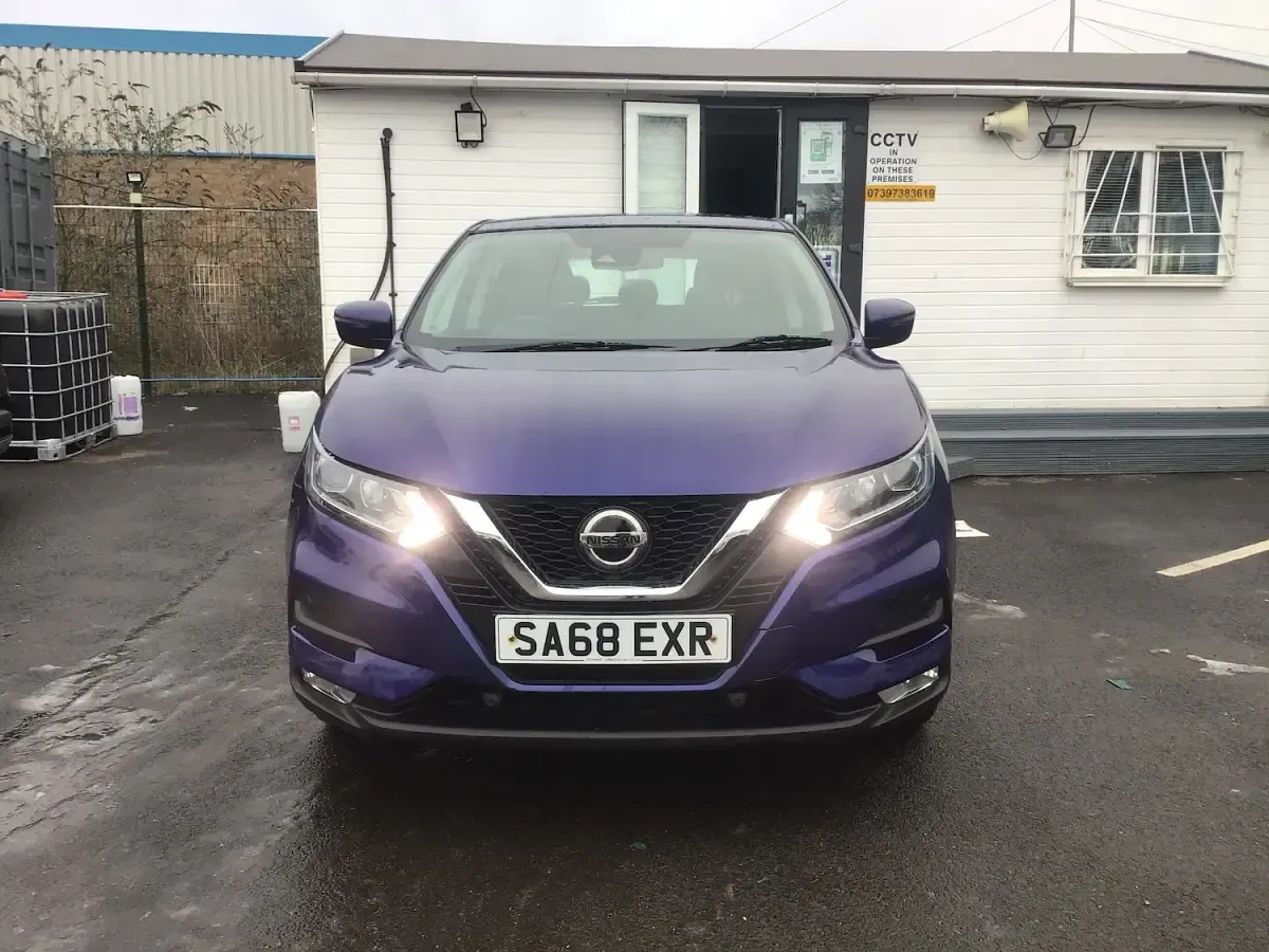 Used Nissan Qashqai Acenta Premium 115 HP (84 kW) 2018 Blue SUV