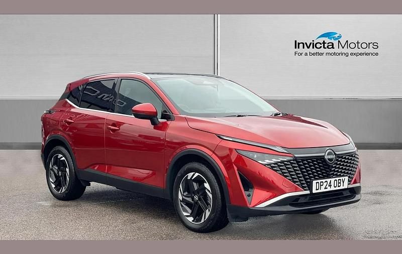 Red Used 2024 Nissan Qashqai N-Connecta SUV | £19,850 (Fair price) - Image 1/4