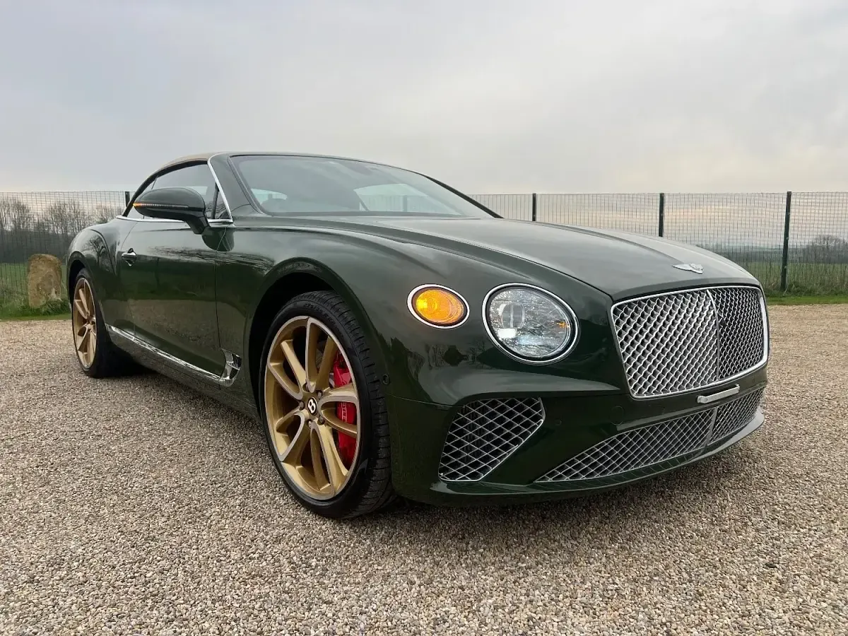 Used Bentley Continental GT Convertible 2019 Green Cabriolet