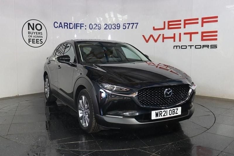 Black Used 2021 Mazda CX-30 Inclusive SUV | £14,488 (Good price) - Image 1/2
