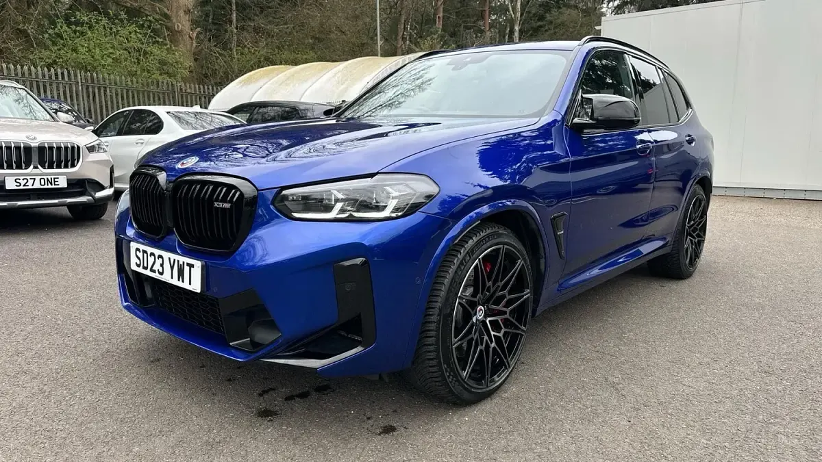 Begagnad BMW X3 M Competition Edition 510 HK (375 kW) 2023 Blå SUV