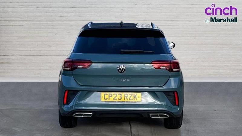 Used VW T-Roc R-line 150 HP (110 kW) 2023 Blue SUV