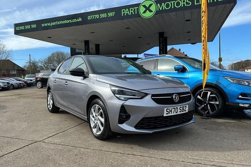 Used Vauxhall Corsa SRi 100 HP (73 kW) 2020 Grey Hatchback