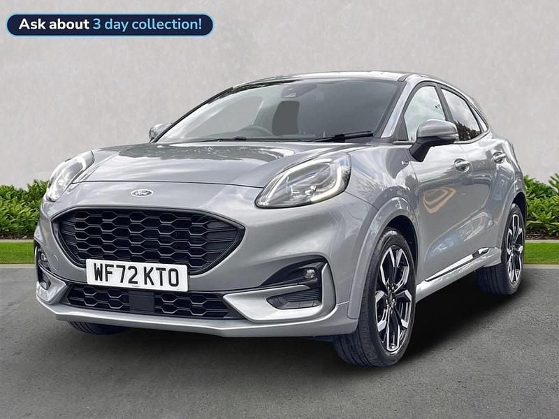 Silver Used 2022 Ford Puma Gen-E ST-Line X Hatchback | £15,275 (Fair price) - Image 1/4
