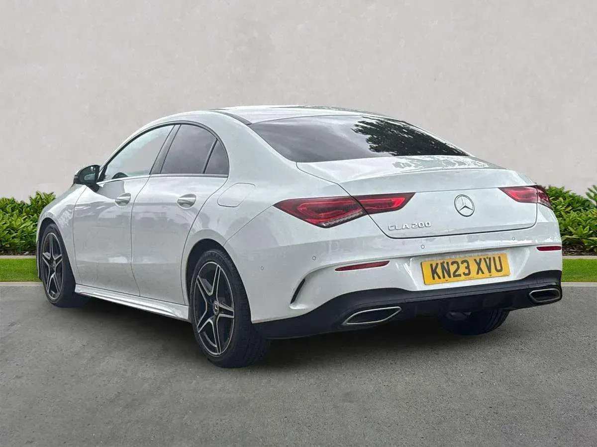Used Mercedes CLA200 Executive 2023 White Coupe