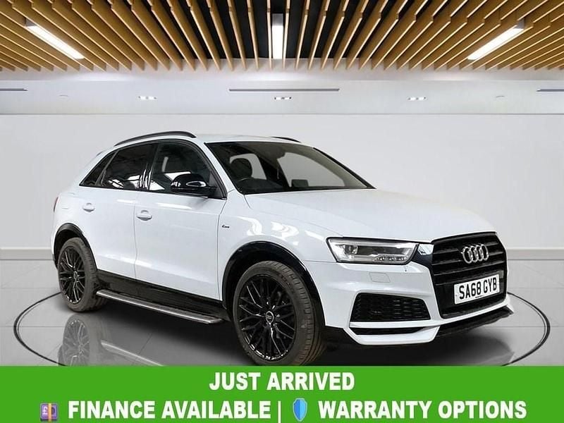 Used Audi Q3 Black Edition 150 HP (110 kW) 2018 White SUV