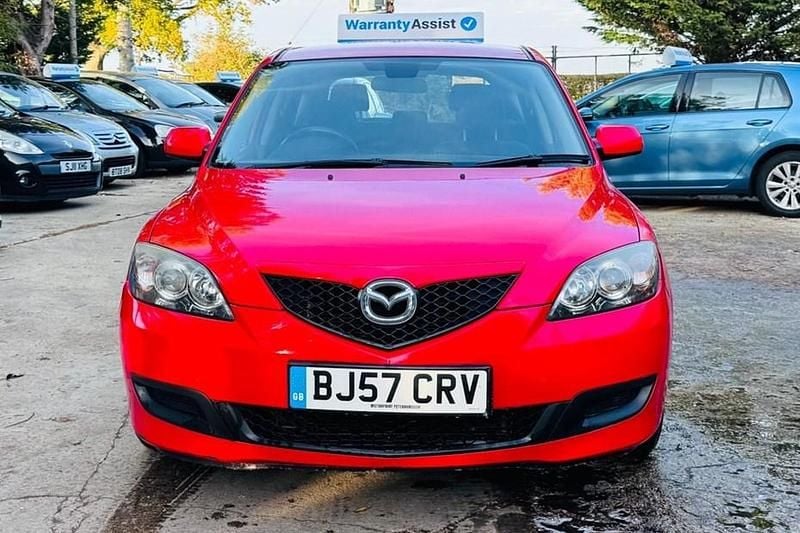 Red Used 2007 Mazda 3 Hatchback | £1,600 (Fair price) - Image 1/1