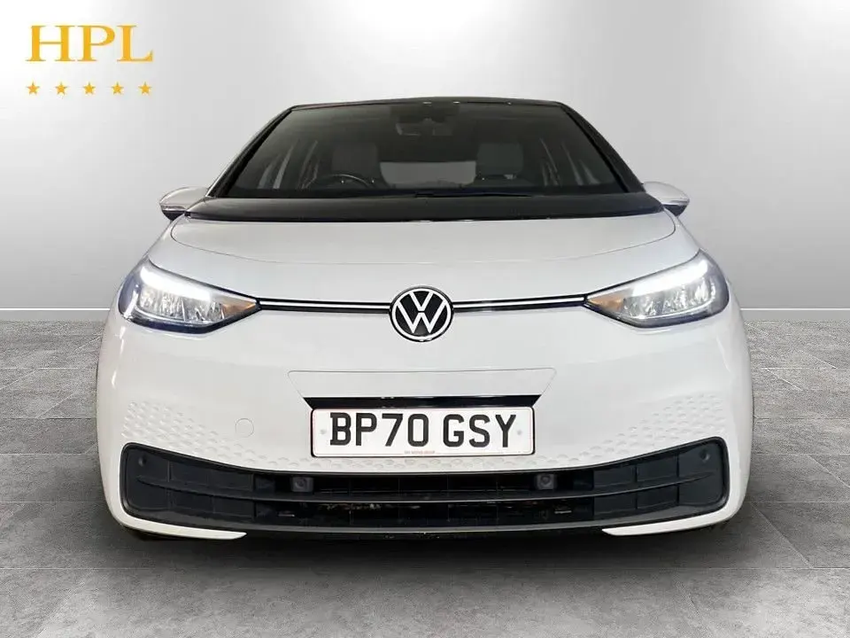 Used VW ID.3 Pro Performance 150 kW (204 HP) 2020 White Hatchback