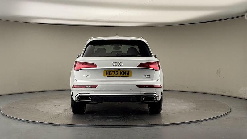 Used Audi Q5 S-Line 204 HP (150 kW) 2022 Ibis white/ibis white SUV
